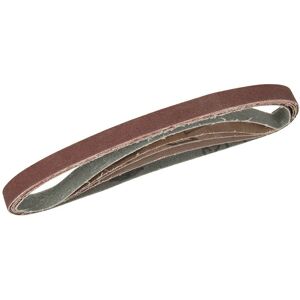 Silverline 910232 High-Quality Aluminum Oxide Sanding Belts - 13x457mm Set Silverline 910232 High-Quality Aluminum Oxide Sanding Belts - 13x457mm Set