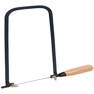 Silverline Fretsaw - 300mm - Light Materials - Wooden Handle - Metal Frame - Precise Cut - Serrucho Silverline Fretsaw - 300mm - Light Materials - Wooden Handle - Metal Frame - Precise Cut - Serrucho