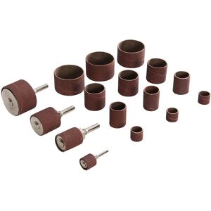 Silverline Drum Sanding Kit - 4 Sizes - Drums & Abrasive Sleeves Silverline Drum Sanding Kit - 4 Sizes - Drums & Abrasive Sleeves