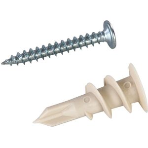 FIXMAN 475004 - Set of 100 drywall anchors - Corrosion-resistant - Reusable FIXMAN 475004 - Set of 100 drywall anchors - Corrosion-resistant - Reusable