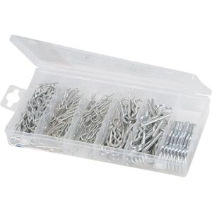 FIXMAN 150 stuks Verzinkt Staal R-klips Assortiment FIXMAN 150 stuks Verzinkt Staal R-klips Assortiment