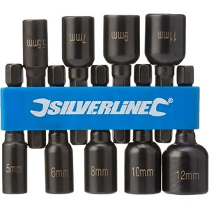 Silverline Magnetic Nut Driver Set - 9 pcs, 5-12mm - Metric Silverline Magnetic Nut Driver Set - 9 pcs, 5-12mm - Metric
