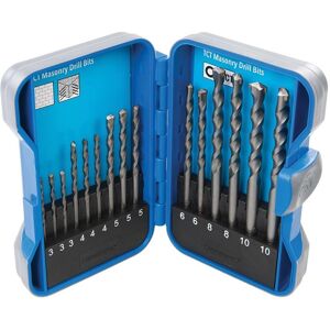 Silverline 723650 Hammer Drill Bits Set - 15 Pieces, 3-10 mm Silverline 723650 Hammer Drill Bits Set - 15 Pieces, 3-10 mm
