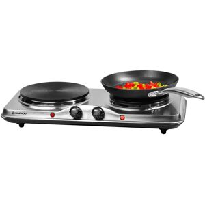 Daewoo Double Stainless Steel Hot Plate - Hot Plate Daewoo Double Stainless Steel Hot Plate - Hot Plate