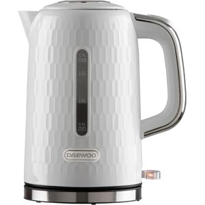 Daewoo Honeycomb Kettle - White Daewoo Honeycomb Kettle - White