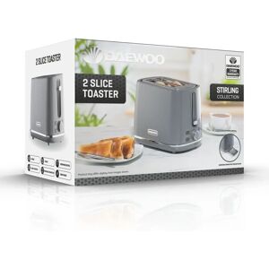 Daewoo SDA2628GE - Grey - Toaster Daewoo SDA2628GE - Grey - Toaster