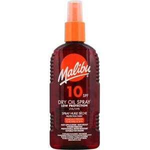 Malibu SPF10 Tør Olie Spray - Solbeskyttelse & Selvbruning Malibu SPF10 Tør Olie Spray - Solbeskyttelse & Selvbruning