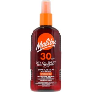 Malibu Marque Modèle - Spray Solaires SPF30 - Publicité Malibu Marque Modèle - Spray Solaires SPF30 - Publicité