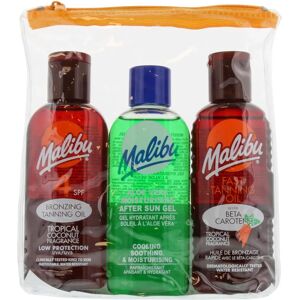 Malibu Brand Model - Tanning Oil & Sun Protection Set Malibu Brand Model - Tanning Oil & Sun Protection Set