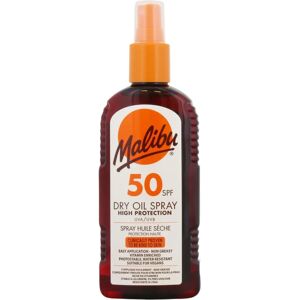 Malibu SPF50 Dry Oil Spray 200ml Malibu SPF50 Dry Oil Spray 200ml