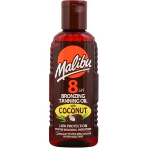 Malibu - Bräunender Sonnenöl Kokos SPF8 - Wasserfest 100ml Malibu - Bräunender Sonnenöl Kokos SPF8 - Wasserfest 100ml