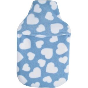 Vagabond Blue Hearts 2L Fleece Hot Water Bottle - Hot Water Bottle Vagabond Blue Hearts 2L Fleece Hot Water Bottle - Hot Water Bottle