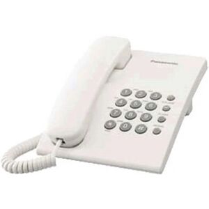Panasonic KX-TS500EXW Wit - Vasttelefoon Panasonic KX-TS500EXW Wit - Vasttelefoon