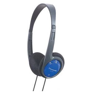 Casque filaire Panasonic RP-HT010E - Arceau, noir, bleu, 1.2m - Publicité Casque filaire Panasonic RP-HT010E - Arceau, noir, bleu, 1.2m - Publicité