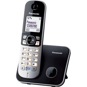 Telefono cordless Panasonic KX-TG6811GB - ID chiamante Nero Telefono cordless Panasonic KX-TG6811GB - ID chiamante Nero