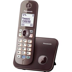 Panasonic KX-TG6811GA cordless phone with caller ID - Brown Panasonic KX-TG6811GA cordless phone with caller ID - Brown