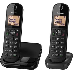 Panasonic KX-TGC412EB Cordless Phone - Caller ID, Black Panasonic KX-TGC412EB Cordless Phone - Caller ID, Black
