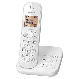 Telefono cordless Panasonic KX-TGC420 - ID chiamante - Bianco Telefono cordless Panasonic KX-TGC420 - ID chiamante - Bianco