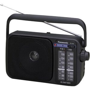 Panasonic RF-2400D Radio portátil analógico negro Panasonic RF-2400D Radio portátil analógico negro