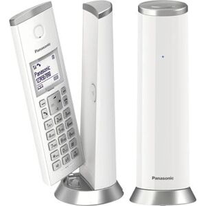 Telefone sem fio Panasonic KX-TGK212 Branco - Telefone fixo Telefone sem fio Panasonic KX-TGK212 Branco - Telefone fixo
