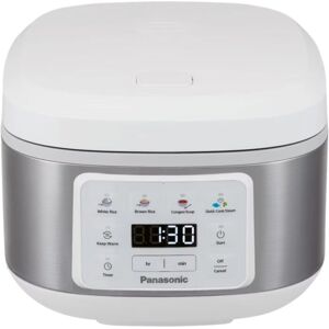 Cuiseur à riz Panasonic SR-DA152WXE - 4L, 770W, Argent et Blanc - Publicité Cuiseur à riz Panasonic SR-DA152WXE - 4L, 770W, Argent et Blanc - Publicité