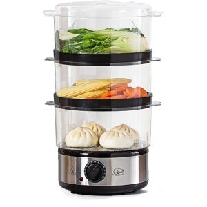 Garmin Quest 35220 3 Tier Electric Food Steamer - 7.2l - Silver Garmin Quest 35220 3 Tier Electric Food Steamer - 7.2l - Silver