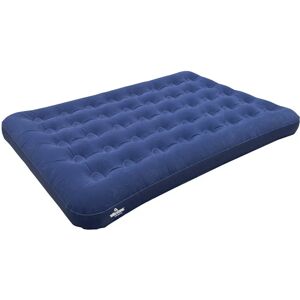 Milestone Camping Double Flocked Inflatable Airbed Milestone Camping Double Flocked Inflatable Airbed