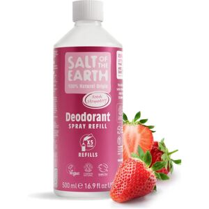 Salt of the Earth Natural Deodorant Spray Refill, Sweet Strawberry, 500 ml Salt of the Earth Natural Deodorant Spray Refill, Sweet Strawberry, 500 ml