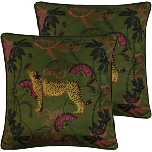 Paoletti Tropica Cheetah - Khaki - 45x45 cm - Cushion Paoletti Tropica Cheetah - Khaki - 45x45 cm - Cushion