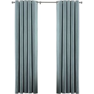 Paoletti Atlantic Duck Egg Blue Twill Curtains - 229cm x 229cm Paoletti Atlantic Duck Egg Blue Twill Curtains - 229cm x 229cm