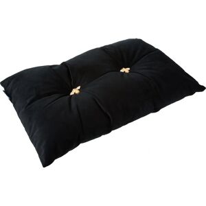 Paoletti Bumble Bee Velvet Cushion - Black Paoletti Bumble Bee Velvet Cushion - Black