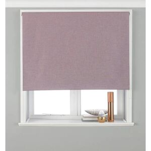 Essentials Twilight Thermal Blackout Roller Blind - Mauve - 153cm x 162cm - Roller Blind Essentials Twilight Thermal Blackout Roller Blind - Mauve - 153cm x 162cm - Roller Blind