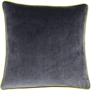 Paoletti Meridian Charcoal Velvet Cushion - Cushion Paoletti Meridian Charcoal Velvet Cushion - Cushion