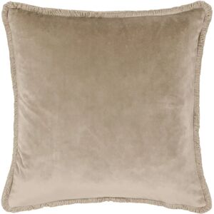 Paoletti Freya Taupe Velvet Cushion 45cm - Cushion Paoletti Freya Taupe Velvet Cushion 45cm - Cushion