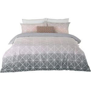 Furn Spectrum Geometric Gradient Reversible Duvet Cover Set - Super King Furn Spectrum Geometric Gradient Reversible Duvet Cover Set - Super King
