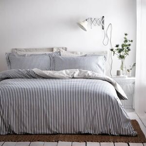The Linen Yard Hebden Mélange Stripe Duvet Cover Set - Super King The Linen Yard Hebden Mélange Stripe Duvet Cover Set - Super King