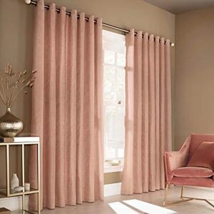 Himalaya Jacquard Blush Pink Curtains - 168x229 cm - Elegant & Modern Himalaya Jacquard Blush Pink Curtains - 168x229 cm - Elegant & Modern
