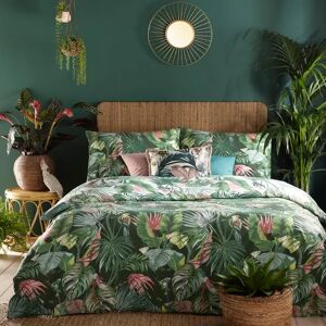 Furn Amazonia Rainforest Reversible Duvet Cover Set - Jade Furn Amazonia Rainforest Reversible Duvet Cover Set - Jade