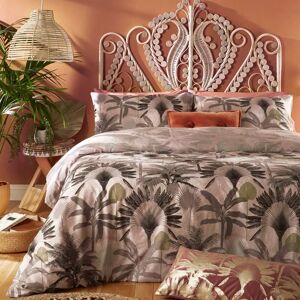 Furn Malaysian Palm Blush Double Duvet Cover Set Furn Malaysian Palm Blush Double Duvet Cover Set