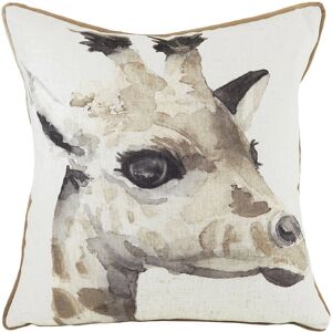 Evans Lichfield Safari Giraffe - Mocha - 43x43 cm Cushion Evans Lichfield Safari Giraffe - Mocha - 43x43 cm Cushion