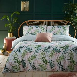 Furn Bali Palm Botanical Reversible Duvet Cover Set - King - Bedding Set Furn Bali Palm Botanical Reversible Duvet Cover Set - King - Bedding Set