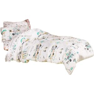 Linen House Down By The River Duvet Cover Set - Multicolour Cotton - Size Single Linen House Down By The River Duvet Cover Set - Multicolour Cotton - Size Single