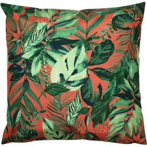 Furn Psychedelic Jungle Outdoor Cushion - Coral - 43cm x 43cm Furn Psychedelic Jungle Outdoor Cushion - Coral - 43cm x 43cm
