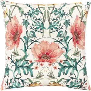 Evans Lichfield Heritage Peony Coral Cushion - 43cm x 43cm - Unisex Evans Lichfield Heritage Peony Coral Cushion - 43cm x 43cm - Unisex