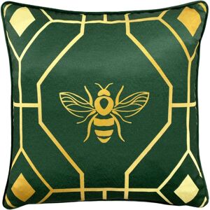 Furn Bee Deco Geometric Piped Cushion - Unisex Furn Bee Deco Geometric Piped Cushion - Unisex