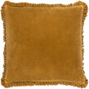 Yard Bertie Cotton Velvet Cushion - Yellow - 45cm x 45cm Yard Bertie Cotton Velvet Cushion - Yellow - 45cm x 45cm