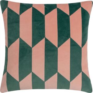 Furn. - Kalho Velvet Jacquard Cuscino riempito di piume - Rosa - Taglia unica - Cuscino Furn. - Kalho Velvet Jacquard Cuscino riempito di piume - Rosa - Taglia unica - Cuscino