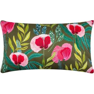 Wylder Poppy Outdoor Cushion - Olive - UV Resistant Wylder Poppy Outdoor Cushion - Olive - UV Resistant