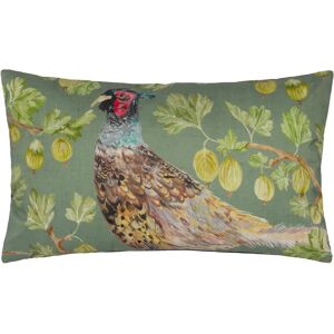 Evans Lichfield Grove Pheasant Outdoor Cushion - Olive - 30cm x 50cm - Water Resistant Evans Lichfield Grove Pheasant Outdoor Cushion - Olive - 30cm x 50cm - Water Resistant