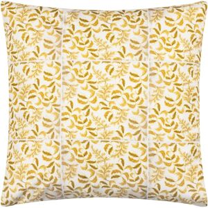 Paoletti Minton Tiles Yellow Outdoor Cushion - Water & UV Resistant - 55cm x 55cm Paoletti Minton Tiles Yellow Outdoor Cushion - Water & UV Resistant - 55cm x 55cm